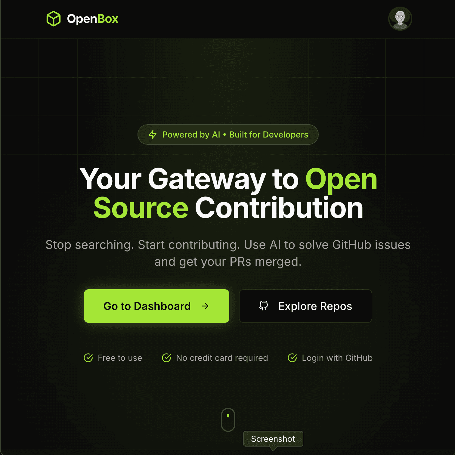 3rd place project screenshot