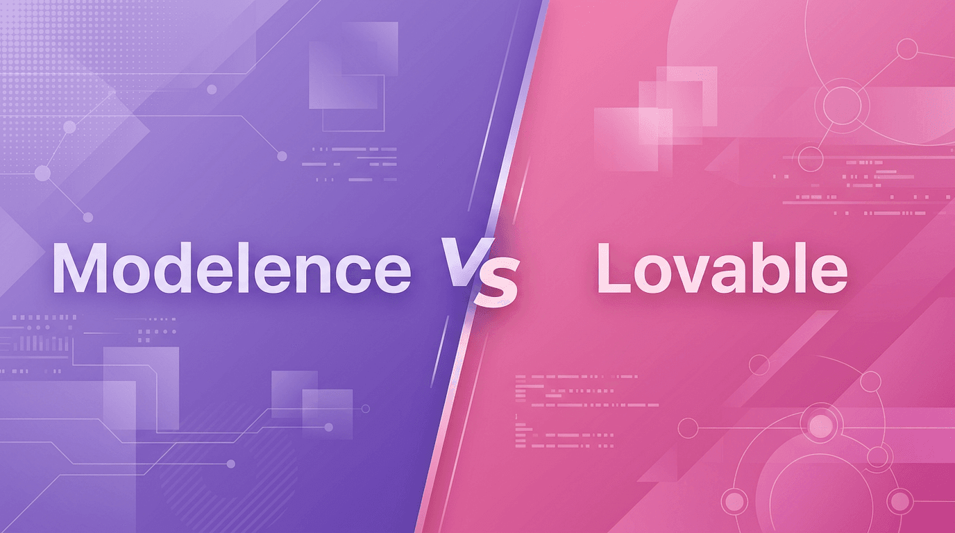 Modelence vs Lovable: Which AI app builder is right for you?